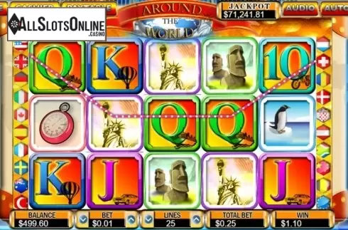 Win screen 1. Around the World (Arrows Edge) from Arrows Edge