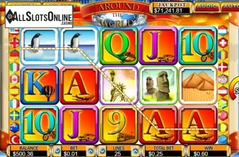 Win screen 3. Around the World (Arrows Edge) from Arrows Edge