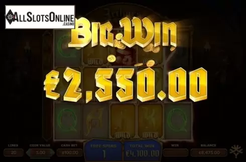 Big Win 2. Arthurs Fortune from Yggdrasil