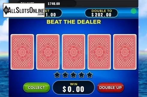 Gamble game screen . Asgard (GMW) from GMW