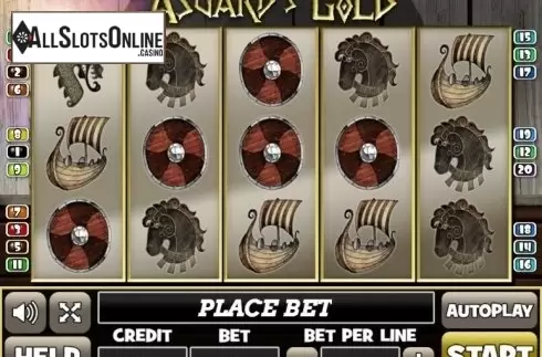 Reel Screen. Asgards Gold from PlayPearls