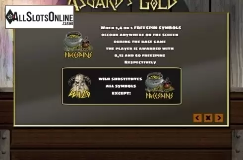 Features. Asgards Gold from PlayPearls