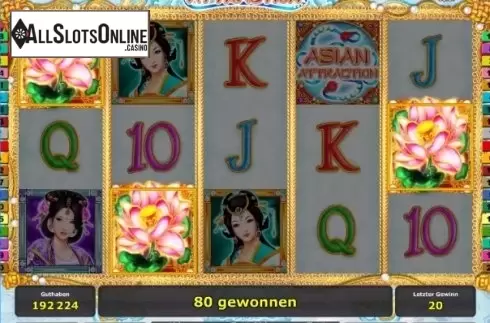 Scatter. Asian Attraction™ from Greentube