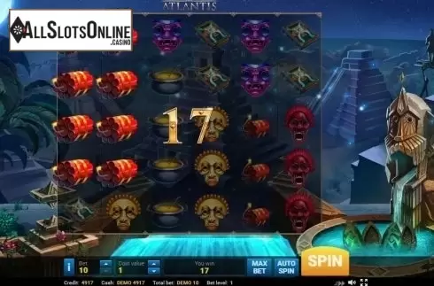 Win screen. Atlantis (Evoplay) from Evoplay Entertainment