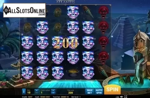 Win screen. Atlantis (Evoplay) from Evoplay Entertainment