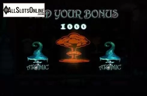 Win screen. Atomic Mushrooms from Thunderspin