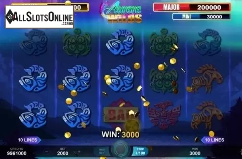Win Screen 2. Aurora Wilds from Neon Valley Studios