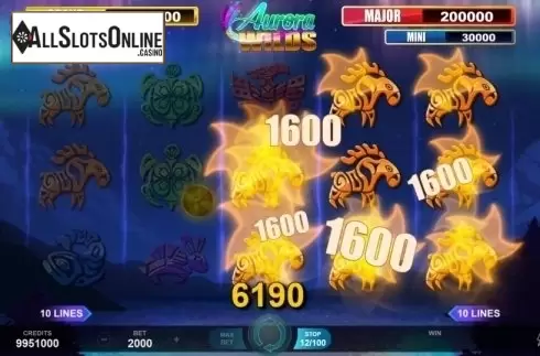 Win Screen 3. Aurora Wilds from Neon Valley Studios