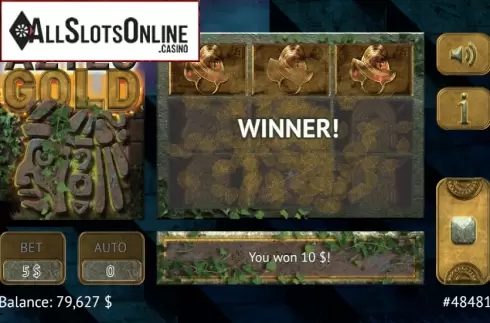 Screen4. Aztec Gold (CT) from Casino Technology