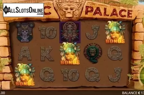 Bonus Game 1. Aztec Palace from Booming Games