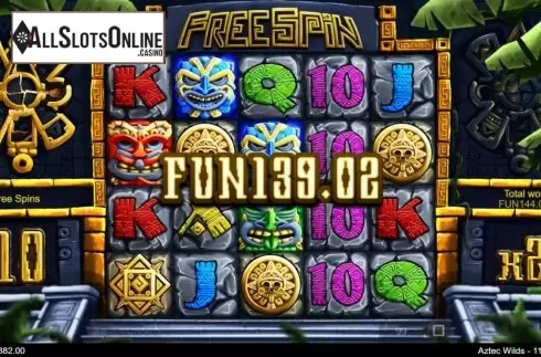 Free Spins 3. Aztec Wilds from IronDog