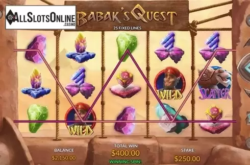 Game workflow . Babak's Quest from Maverick