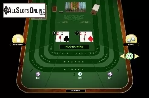 Game Screen. Baccarat (Habanero) from Habanero