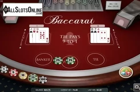 Game Screen. Baccarat (Laifacai) from Others