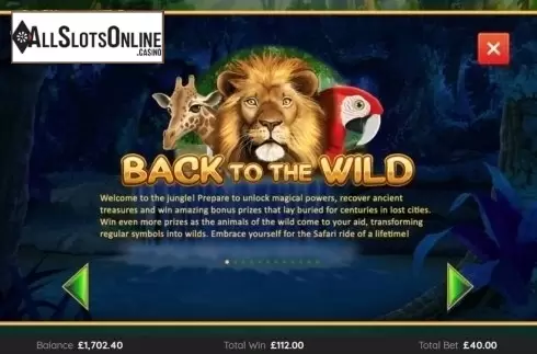 Features 1. Back To The Wild from MikoApps