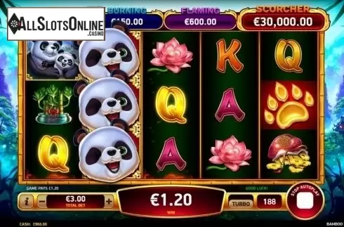 Win Screen 2. Bamboo Fortune from Ruby Play
