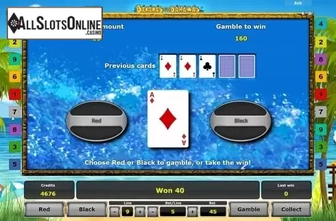 Gamble win screen. Bananas Go Bahamas from Others