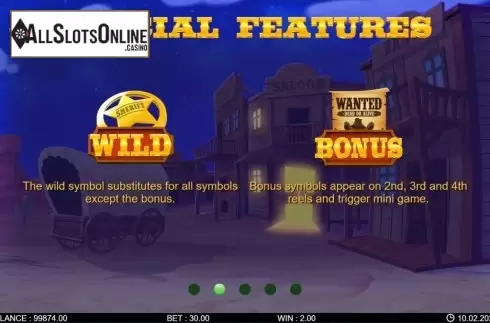 Feature screen 1. Bandidos Showdown from 7mojos