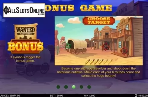 Feature screen 2. Bandidos Showdown from 7mojos
