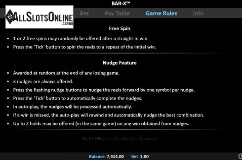 Screen9. Bar-X (Realistic) from Realistic
