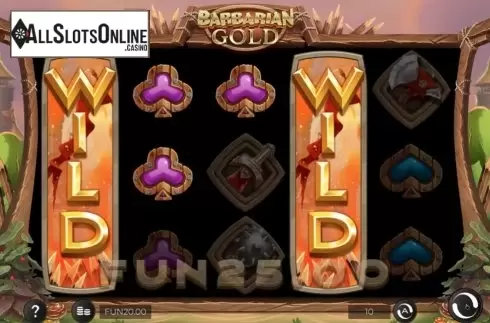 Win Screen 2. Barbarian Gold from IronDog