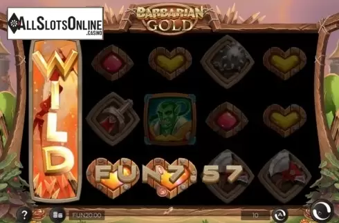 Win Screen. Barbarian Gold from IronDog