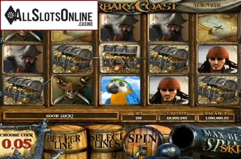 Reels. Barbary Coast from Betsoft