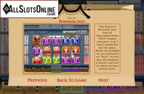 Screen7. Bargainista from Cozy