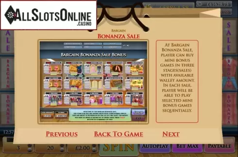 Screen8. Bargainista from Cozy