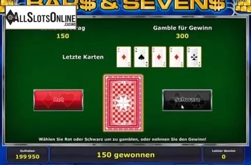 Double Up. Bars & Sevens from Greentube