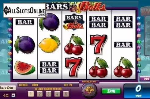 Screen4. Bars and Bells from Amaya