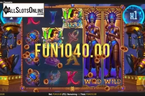 Screen5. Battle Maidens Cleopatra from 1X2gaming