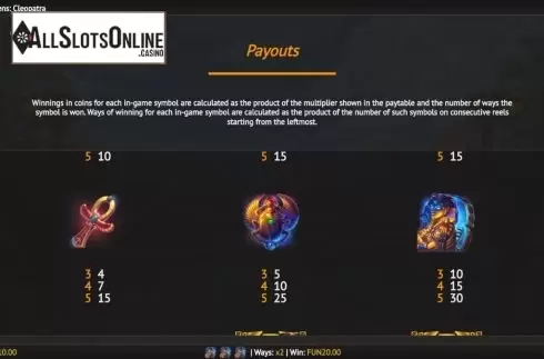 Screen9. Battle Maidens Cleopatra from 1X2gaming