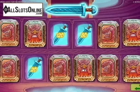Bonus game. Böb: The Epic Viking Quest for the Sword of Tullemutt from NetEnt