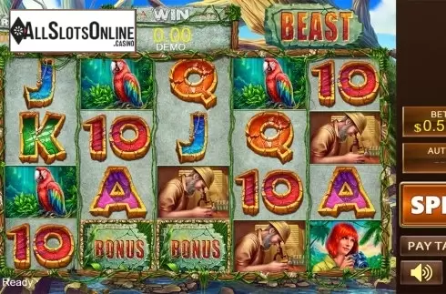 Reels screen. Beast (PlayStar) from PlayStar
