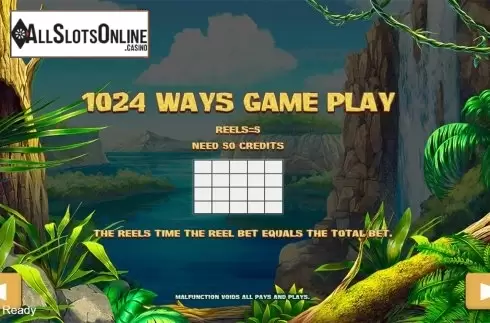 Paytable 2. Beast (PlayStar) from PlayStar