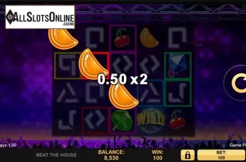 Win Screen 4. Beat The House from High 5 Games