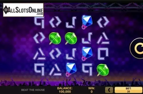 Reel Screen. Beat The House from High 5 Games