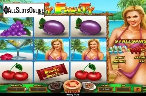 Reel Screen. Beauty Fruity from Wazdan