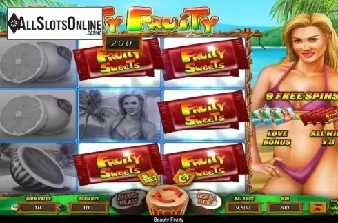 Win Screen 1. Beauty Fruity from Wazdan