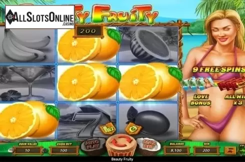 Win Screen 2. Beauty Fruity from Wazdan