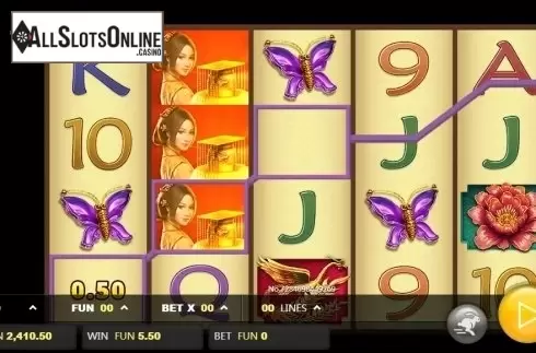 Wild Win screen. Beauty and the Kingdom from JDB168