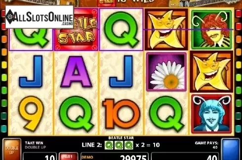 Screen 2. Beetle Star from Casino Technology