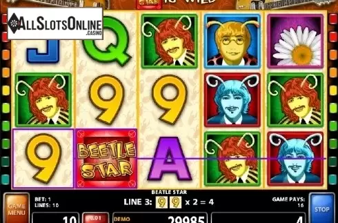 Screen 3. Beetle Star from Casino Technology