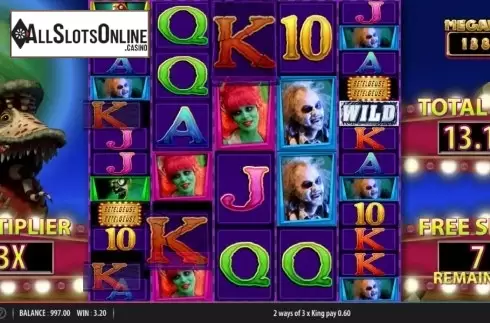 Free Spins 2. Beetlejuice Megaways from Barcrest