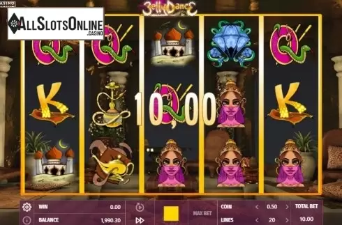 Win screen 2. Belly Dance from We Are Casino