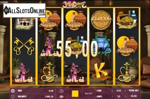 Win screen 3. Belly Dance from We Are Casino