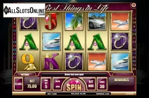 Reels. Best Things in Life from iSoftBet