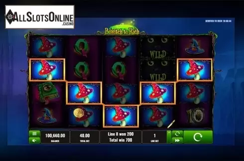 Game workflow . Bewitch to Rich from Playreels