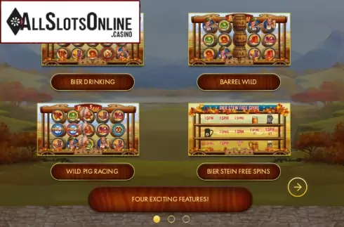 Game features. Bier Fest from Genesis